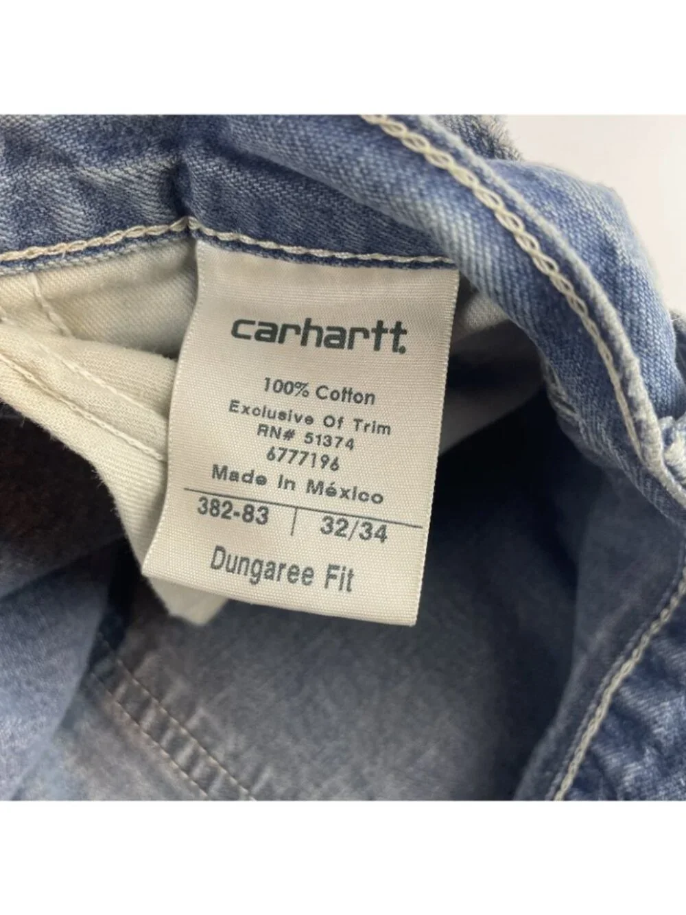 Carhartt Men’s 32” Cut-Off Denim Tool Shorts – Lot of 3 Pairs | Blue Utility - Picture 8 of 16